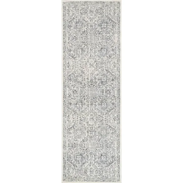 nuLOOM Minta Vintage Area Rug, 4& Round, Blue