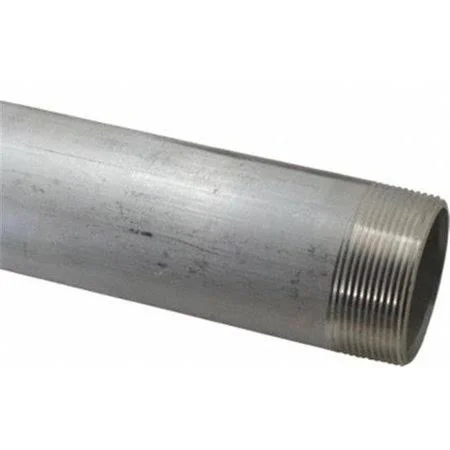 1-1-4 Galv Steel 1.25 in. x 21 ft. Galvanized Steel Pipe Thred End TI1317425