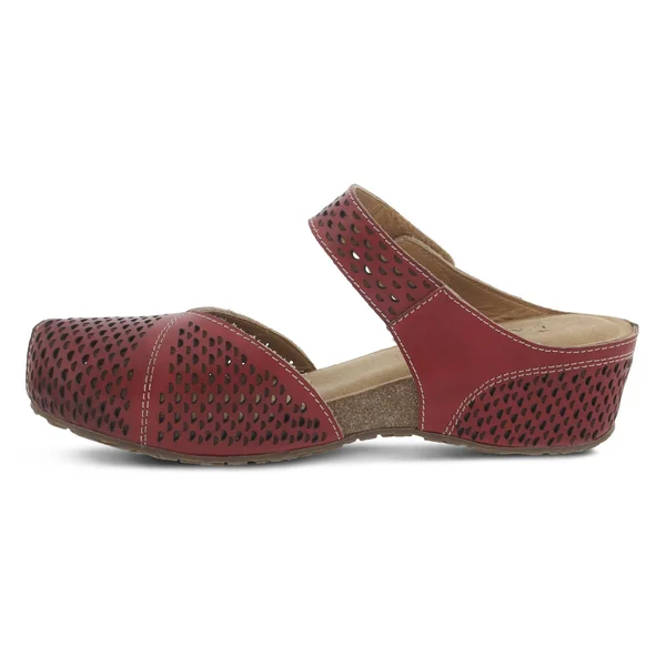 L&Artiste by Spring Step Spoorti Women's Clog - Size: 41, Red