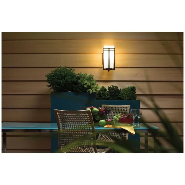 Kichler Lighting 49202BK Tremillo Outdoor Wall Light - Black