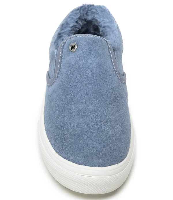 Minnetonka Women's Wilder Slipper - Vintage Blue, 9