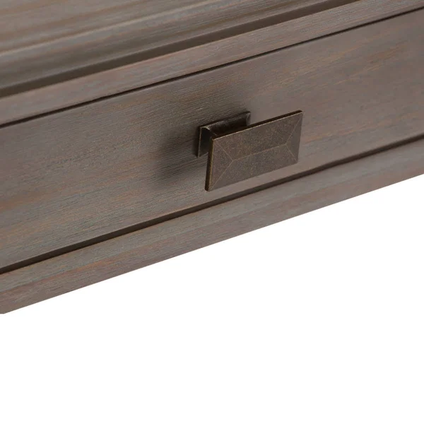 Simpli Home Artisan Console Sofa Table, Farmhouse Grey