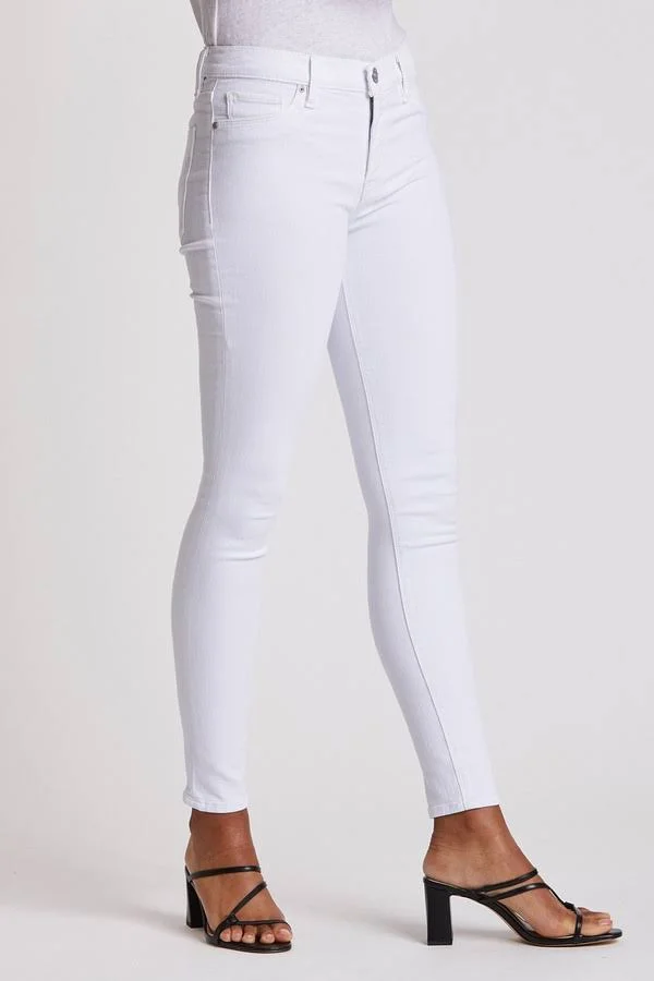 Hudson Jeans - Nico Mid-Rise Super Skinny Ankle Jean, White