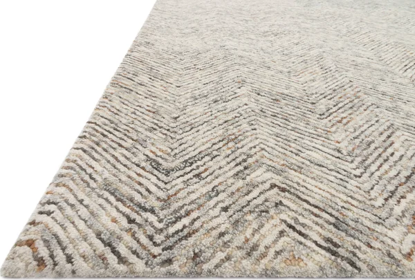 Loloi Peregrine PER-02 7&9x22 x 9&9x22 LT Grey, Multi Rug