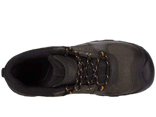 Keen Men's Targhee III Casual Shoe - 7.5 - Black Olive, Harvest Gold