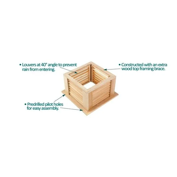 Good Directions Coventry Wood Cupola 26x22 x 35x22
