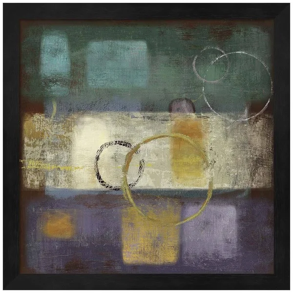 Metaverse R950967-0120000-aeaaaaean4 13.25 x 13.25 in. Little Pieces I Framed Wall Art by Posters International Studio