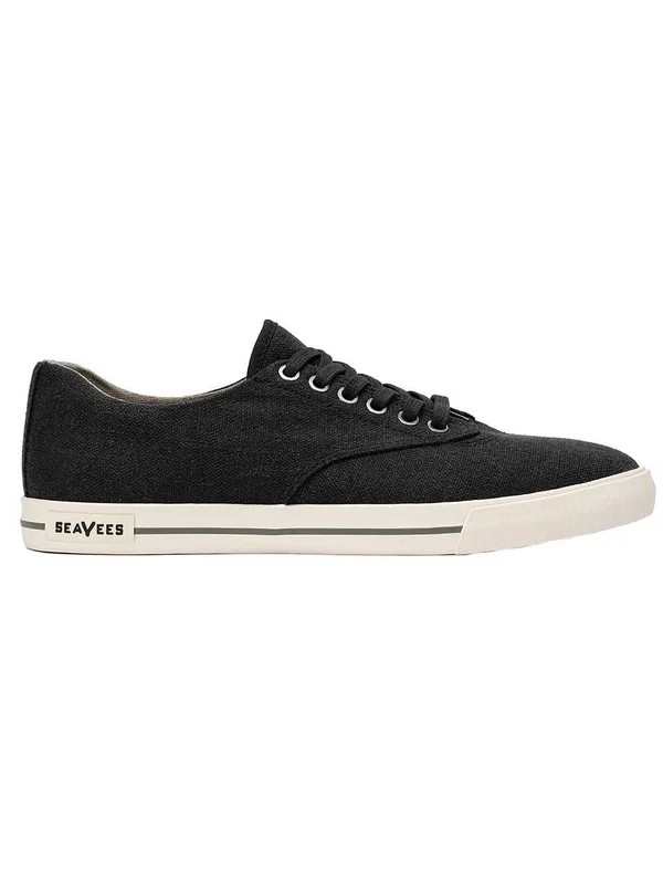 SeaVees 08/63 Hermosa Plimsoll Standard (Black) Men's Shoes