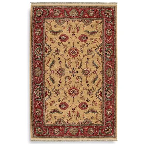 Karastan Ashara Agra Ivory 00549 Area Rug - 2& 6x22x4&