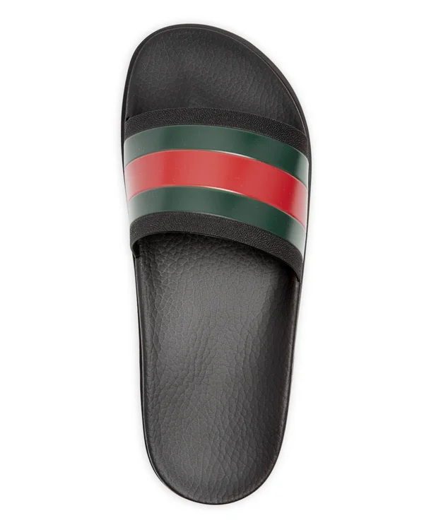 Gucci Web Slide Sandal White