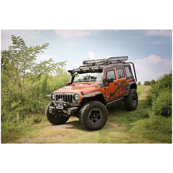 Rugged Ridge 11640.09 Hurricane Fender Flare Kit Jeep Wrangler JK