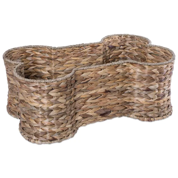 Bone Dry Dii Small Hyacinth Bone Shape Storage Basket - 18x11x7.5, Pet