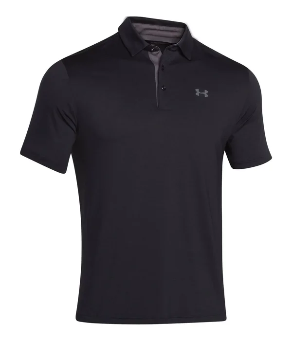 Under Armour Men's UA Playoff Polo - Black, XLT
