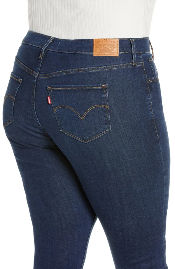Plus Size Women's Levi&s 721 Ankle Skinny Jeans - Size 16W - Blue