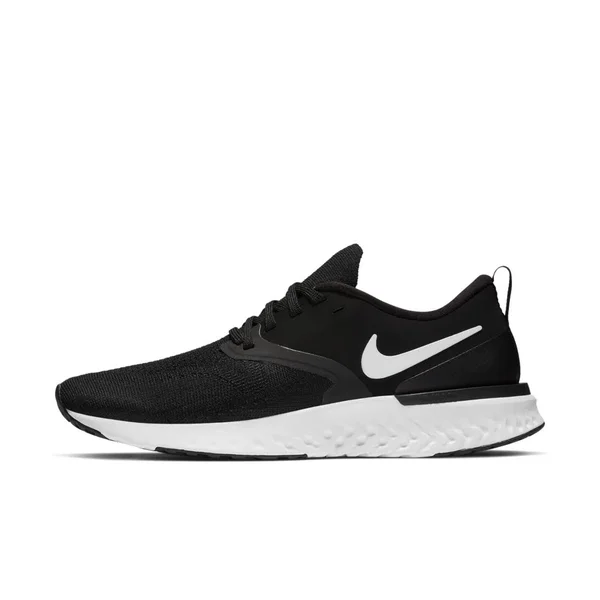Nike Women's Odyssey React Flyknit 2 Running Shoes (6.5 - Black/White)