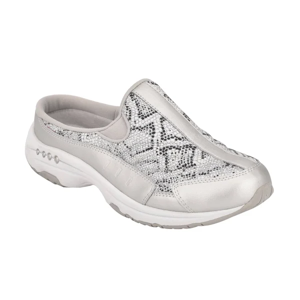 Women's Easy Spirit Traveltime Sneaker - Size 10 W - Grey