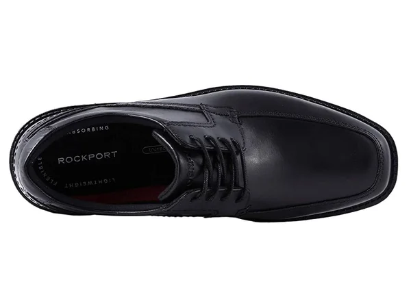 Men's Rockport Style Leader 2 Apron Toe, Size: 8, Black