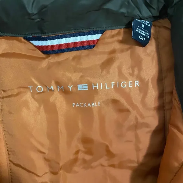 Tommy Hilfiger Men's Packable Puffer Jacket - Olive - Size S