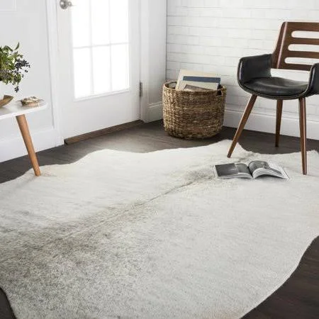 Williston Forge Kaci Silver/Grey Area Rug - Size: 5& x 6&6 inch