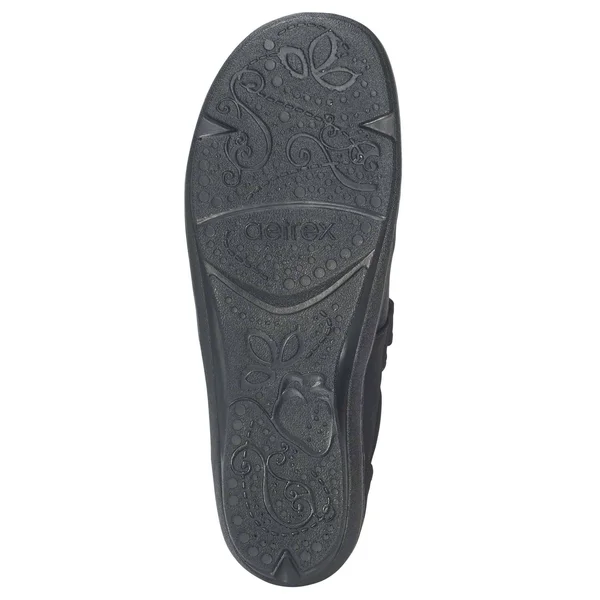 Aetrex Women's Essence Stretch Mary Jane, Black