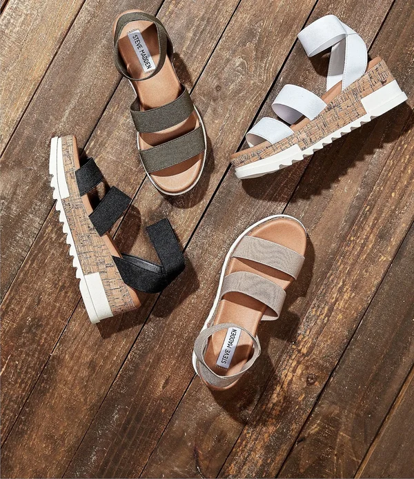 Steve Madden Womens Bandi Natural/Raffia Sandal - 7.5