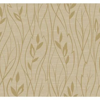 York Wallcoverings Dazzling Dimensions Leaf Silhouette 27& x 27x22 Wallpaper Roll