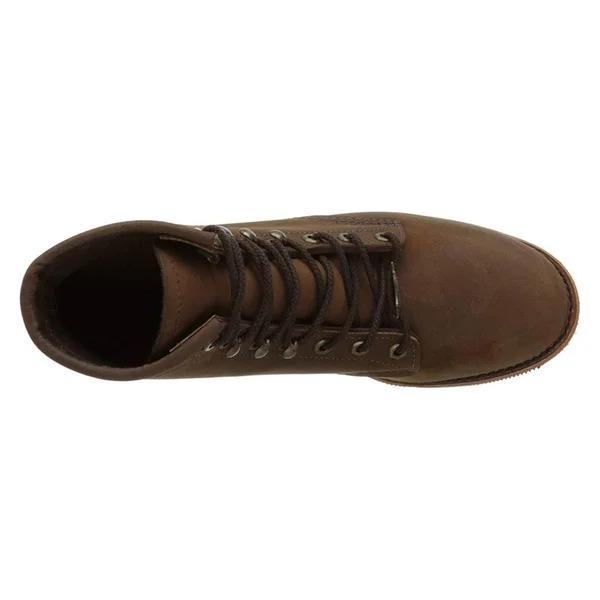 Chippewa Men's 6 inch Lace-Up Work Boot Round Toe - Size: 10.5 D, Brown