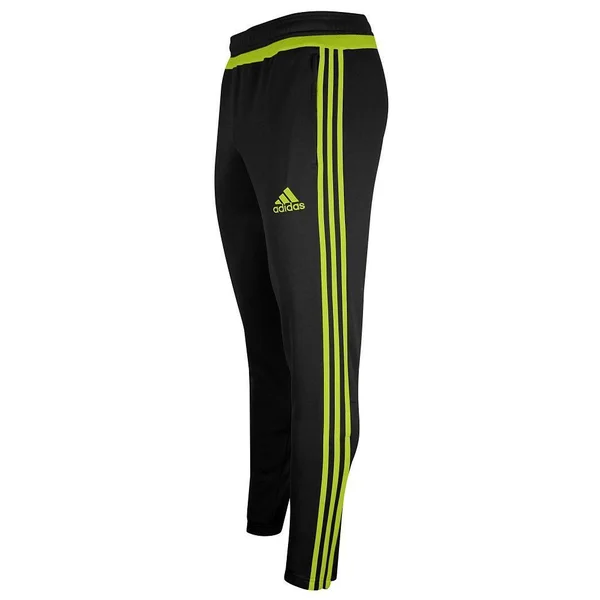 Adidas Tiro 15 Mens Training Pant, black-yellow, Xs