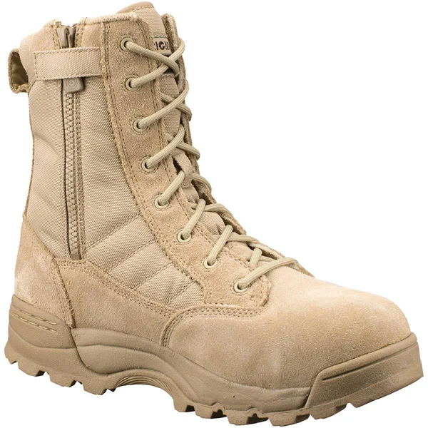 Original S.W.A.T. Men's Classic 9x22 Comp Toe Side Zip, Tan