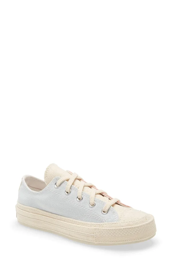 Converse Blue and Pink Renew Chuck 70 Sneakers