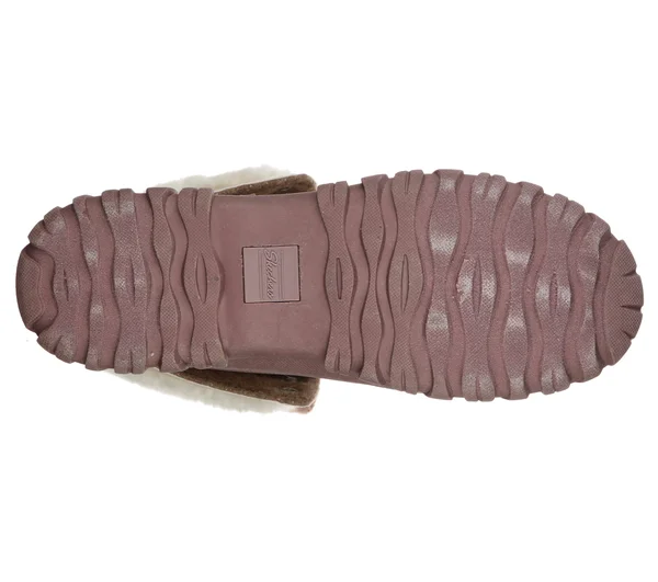 Skechers Women's Windom Pretty Waterproof Duck Boot, Natural/Purple