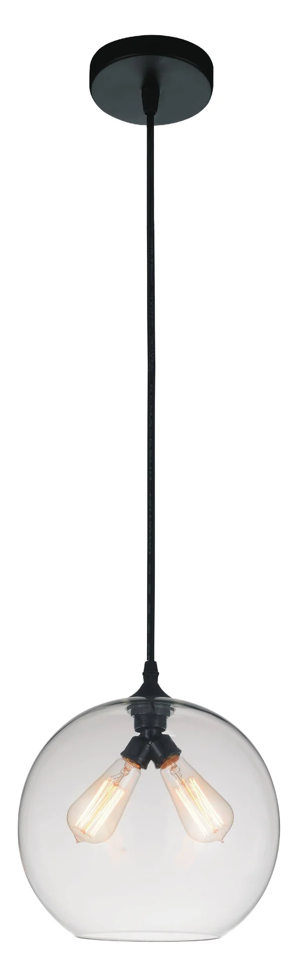 CWI Lighting-2 Light Down Mini Pendant with finish-5553P12 - Clear (2L)