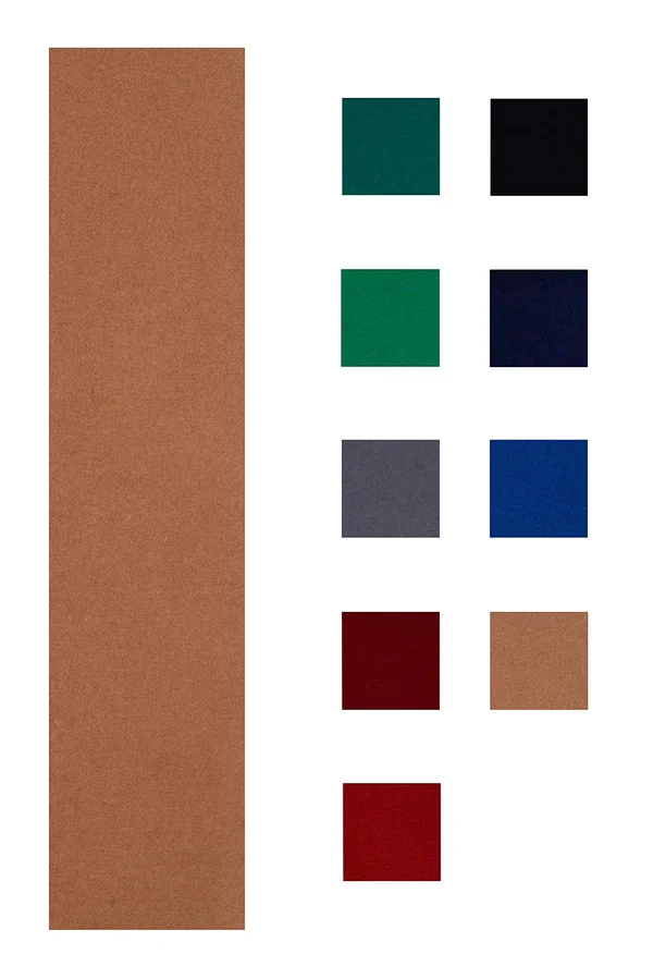 Accu-play Pre Cut for 9& Table 20 oz Pool Felt - Billiard Cloth Tan, Brown