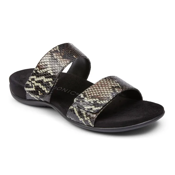 Women's Vionic Randi Slide Sandal, Size 5 M - Black