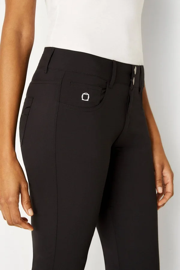Luisa Skinny Jean Pant, Khaki, M, Best Women's Travel Clothing