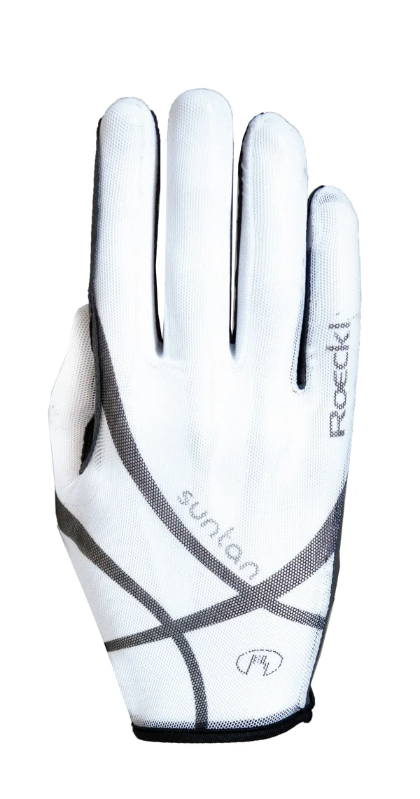 Roeckl Laila Riding Gloves - White