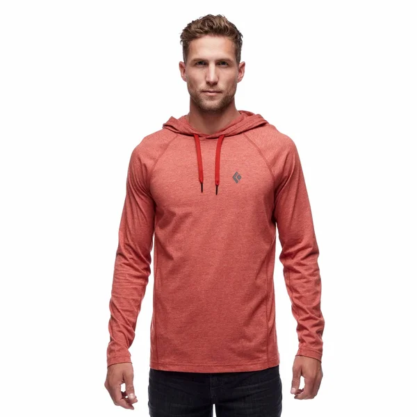 Black Diamond Men's Crag Hoody - Small - Red Rock