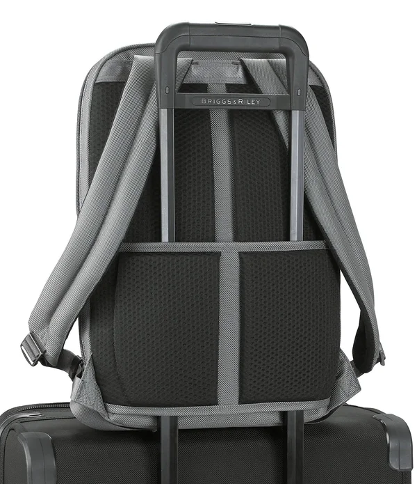 Briggs & Riley @Work Medium Slim Backpack (Grey)