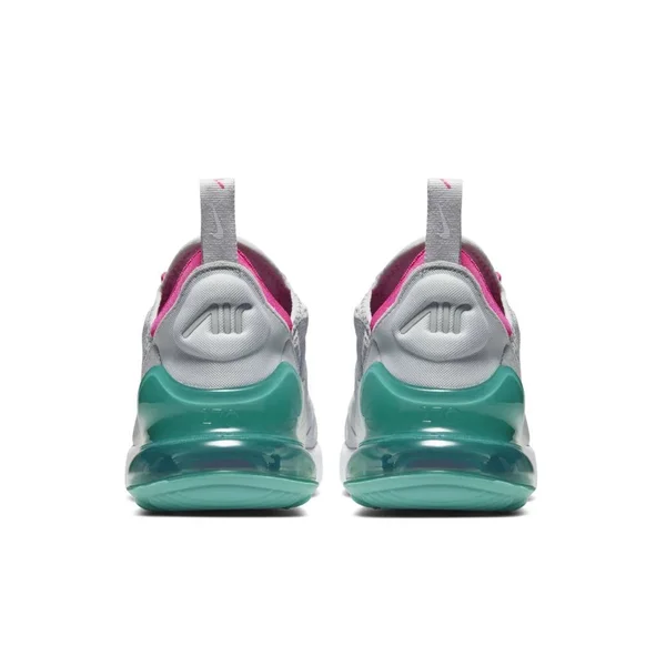 Nike Women's Women's Air Max 270 Sneakers - Pink/Teal/White - Size 7