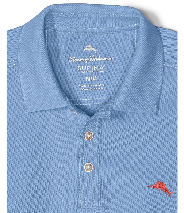Tommy Bahama Emfielder 2.0 Polo Men's Clothing Lavendula Heather : SM