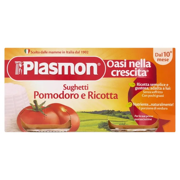 Plasmon Sughetti Pomodoro E Ricotta 160 G