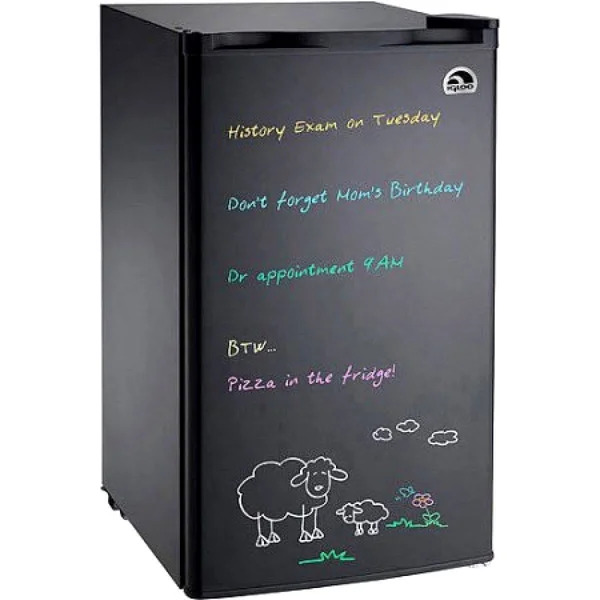 Igloo Eraser Board Refrigerator, 3.2 Cu ft - Black