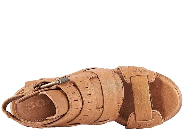 Sorel Women's Nadia Buckle Slingback - Size: 7, Camel Brown