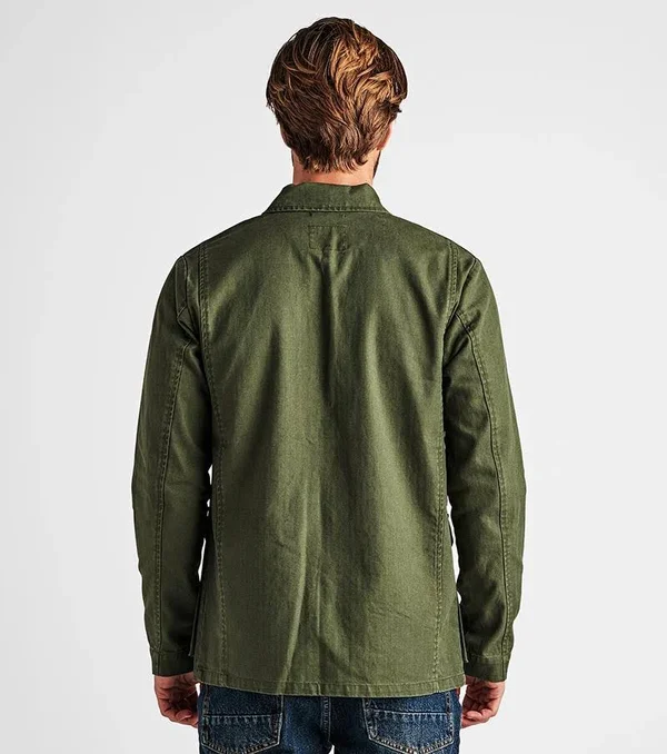 Roark Square Go Jacket Large::Dark Army