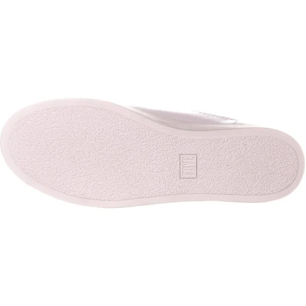 Frye Lena Zip Low Sneakers in White - Women's Size 10
