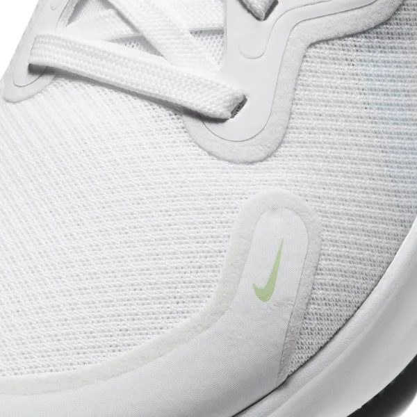 Nike React Miler White/Black/Vapor Green Women's Running Shoes, Size: 8