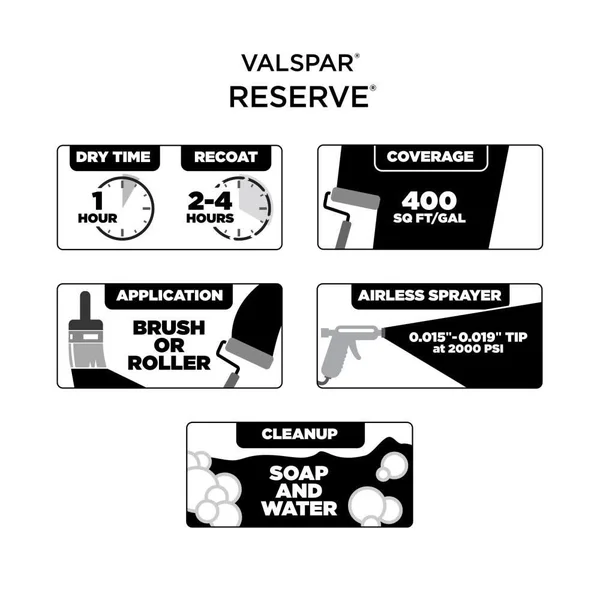 Valspar Reserve Semi-Gloss Rocky Bluffs 4003-1c Interior Paint (5-Gallon), 4003-1C-2916587