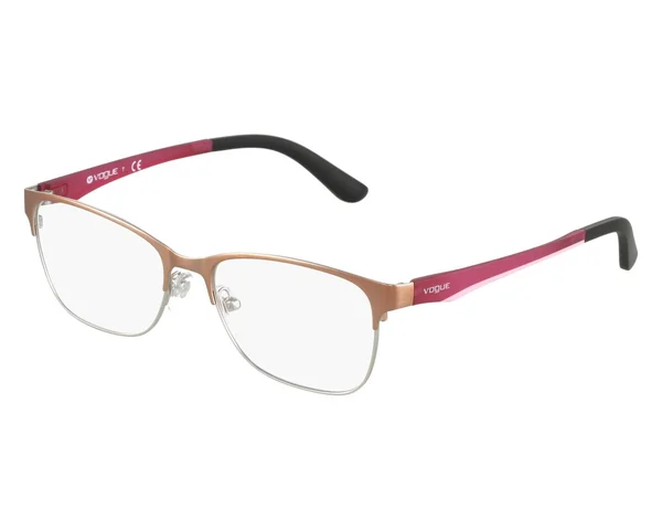 Vogue Eyeglasses VO3940 Color 756S Brushed Light Pink/Silver