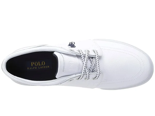 Polo Ralph Lauren Men's Faxon Logo Sneakers - White