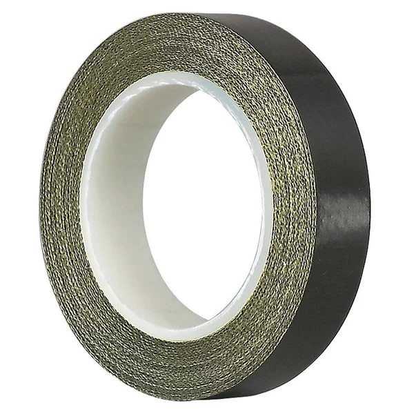 Tapecase 15C810 Antistatic Tape - 1 in x 18 yd, 5 mil, Black